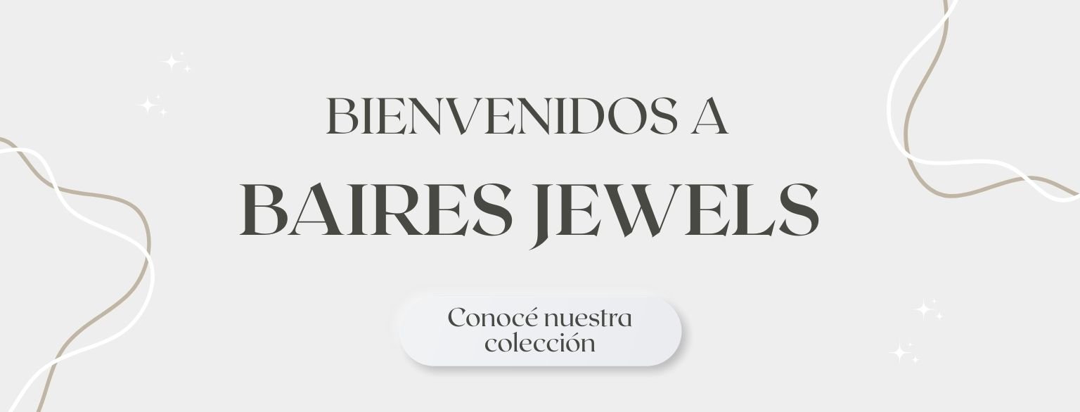 10% off en tu primera compra en Baires Jewels