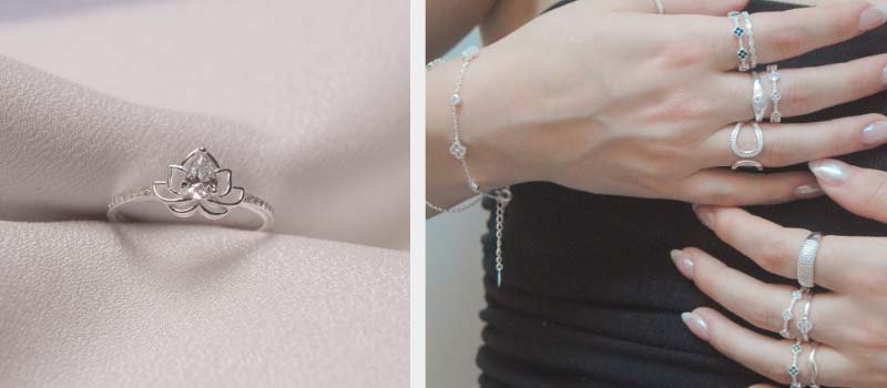 Detalle de joyas Baires Jewels